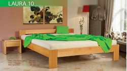 postel LAURA 10 buk prírodný